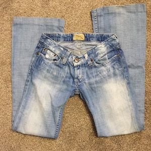 BKE denim pants. Bottoms hemmed